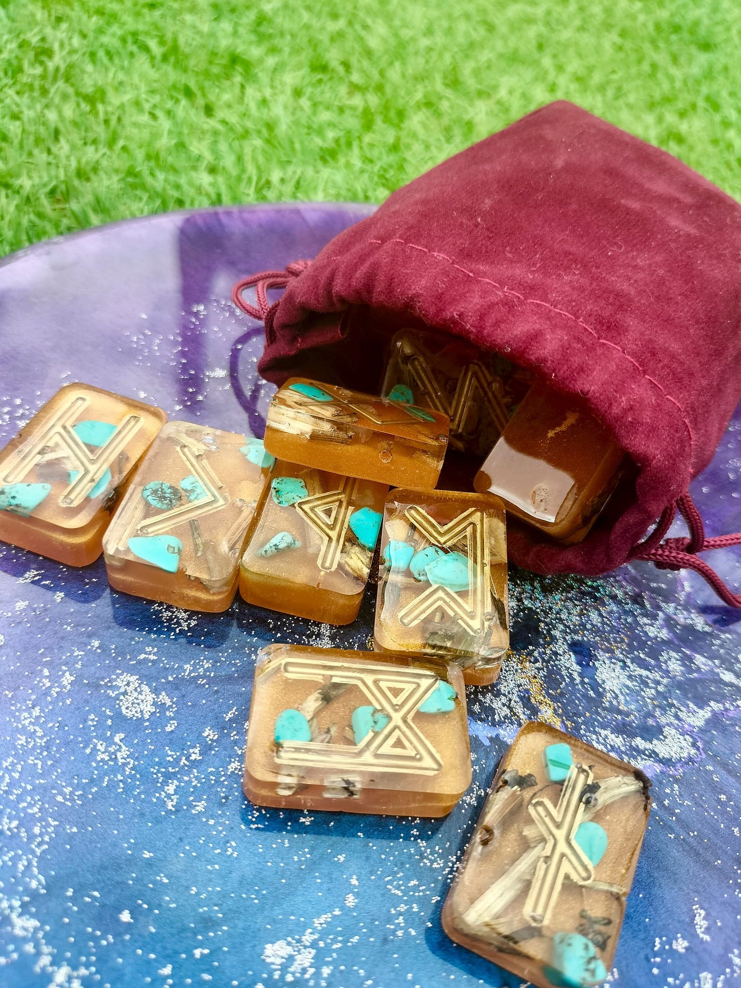 Set de Runas Vikingas Artesanales