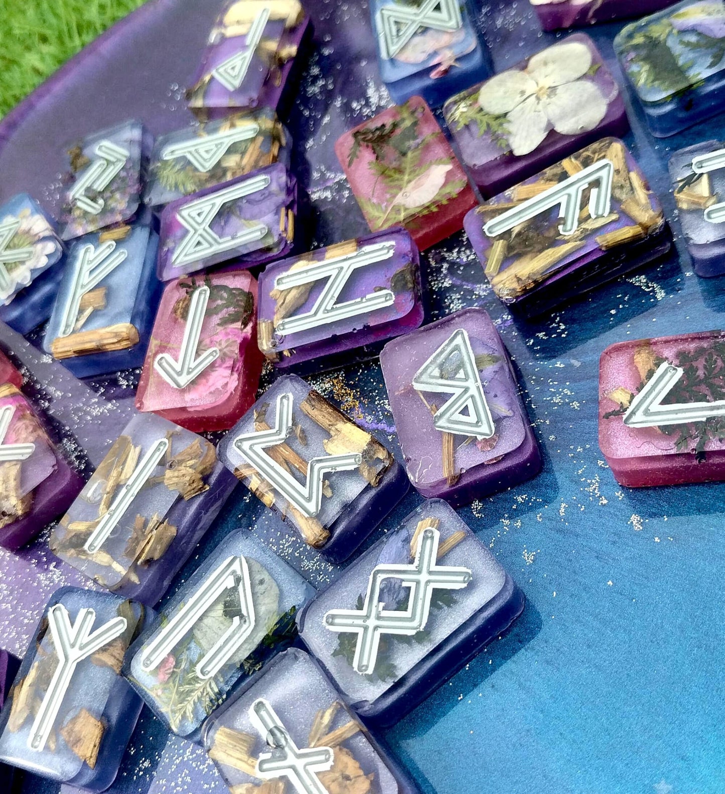 Set de Runas Vikingas Artesanales