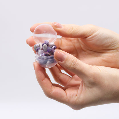 Bath Bomb con pulsera de gemas amatista